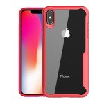 Wholesale iPhone Xs Max TPU Armor Defense Case (Red)